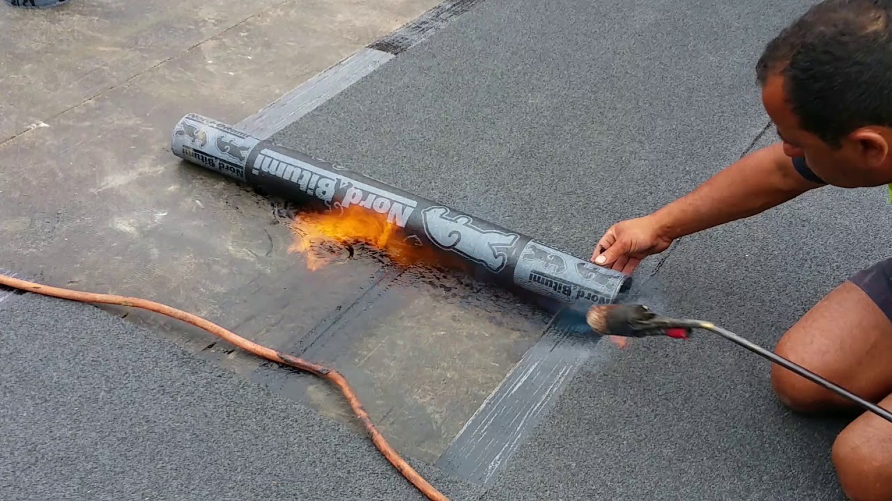 Flat roofing installers London,Torch on high performance licensed installer Aldersbrook
