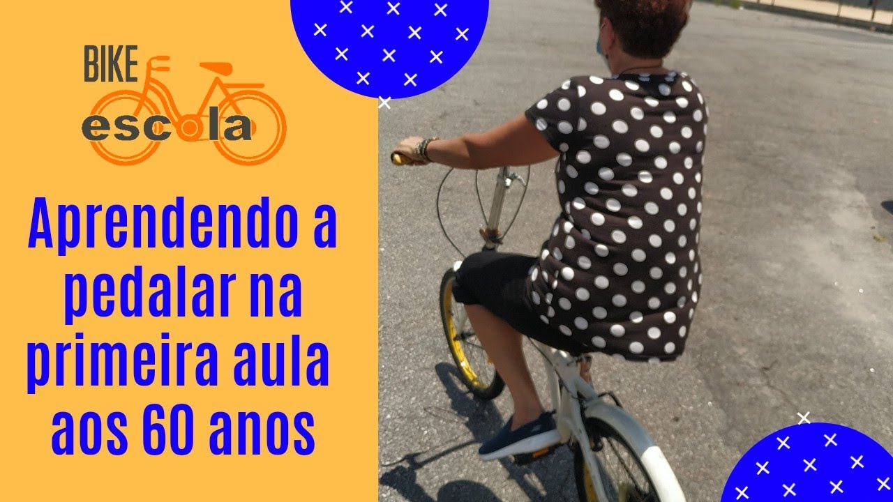 Quer aprender a pedalar? Não importa sua idade o Bike Escola te ensina 🚴💨.