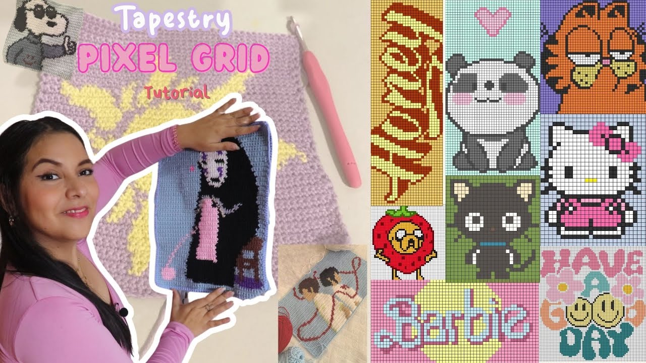 🎨🧵Tapestry Crochet SIN ERRORES + Cómo Bloquearlo para un Resultado IMPECABLE!