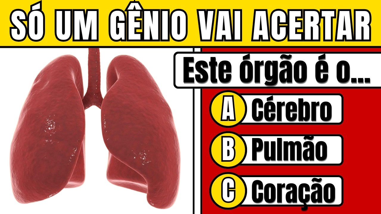 Quanto você sabe sobre o CORPO HUMANO? Apenas um médico acerta mais de 90 perguntas!