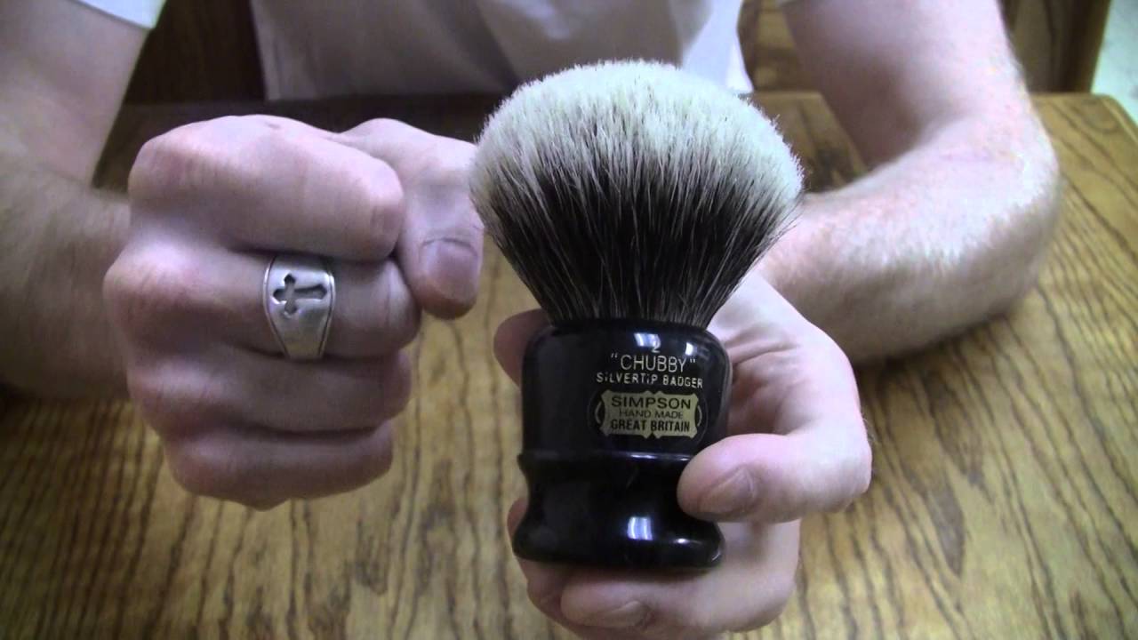Simpson Chubby 2 Silvertip Badger Shaving Brush the Nitty Gritty