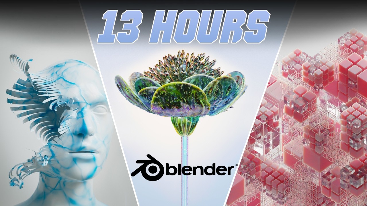 350+ Geometry Nodes Explained in Only 13 Hours 08 Minutes.