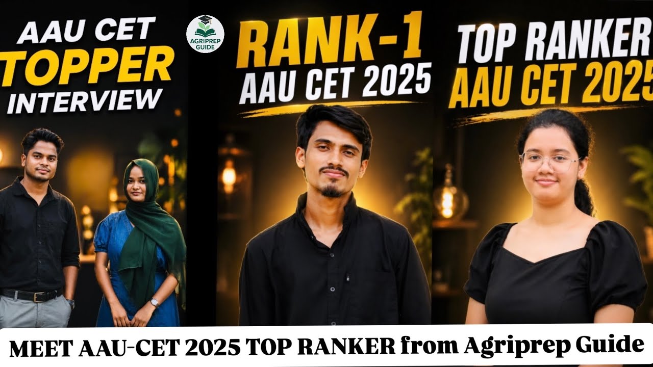 🔥AAU-CET 2025 Rank Holder Interview| 5000+Students Mentored💪| FIRST EVER IN ASSAM!UNDER AGRIPREP ✌️