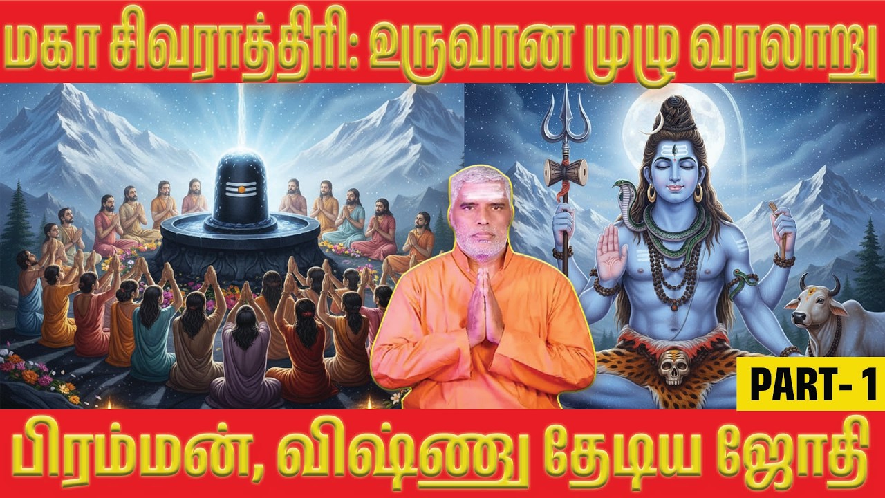 🔴மகா சிவராத்திரி உருவான முழு வரலாறு : அறிவியலா? வரலாறா? Maha Shivaratri in History | Arithukel