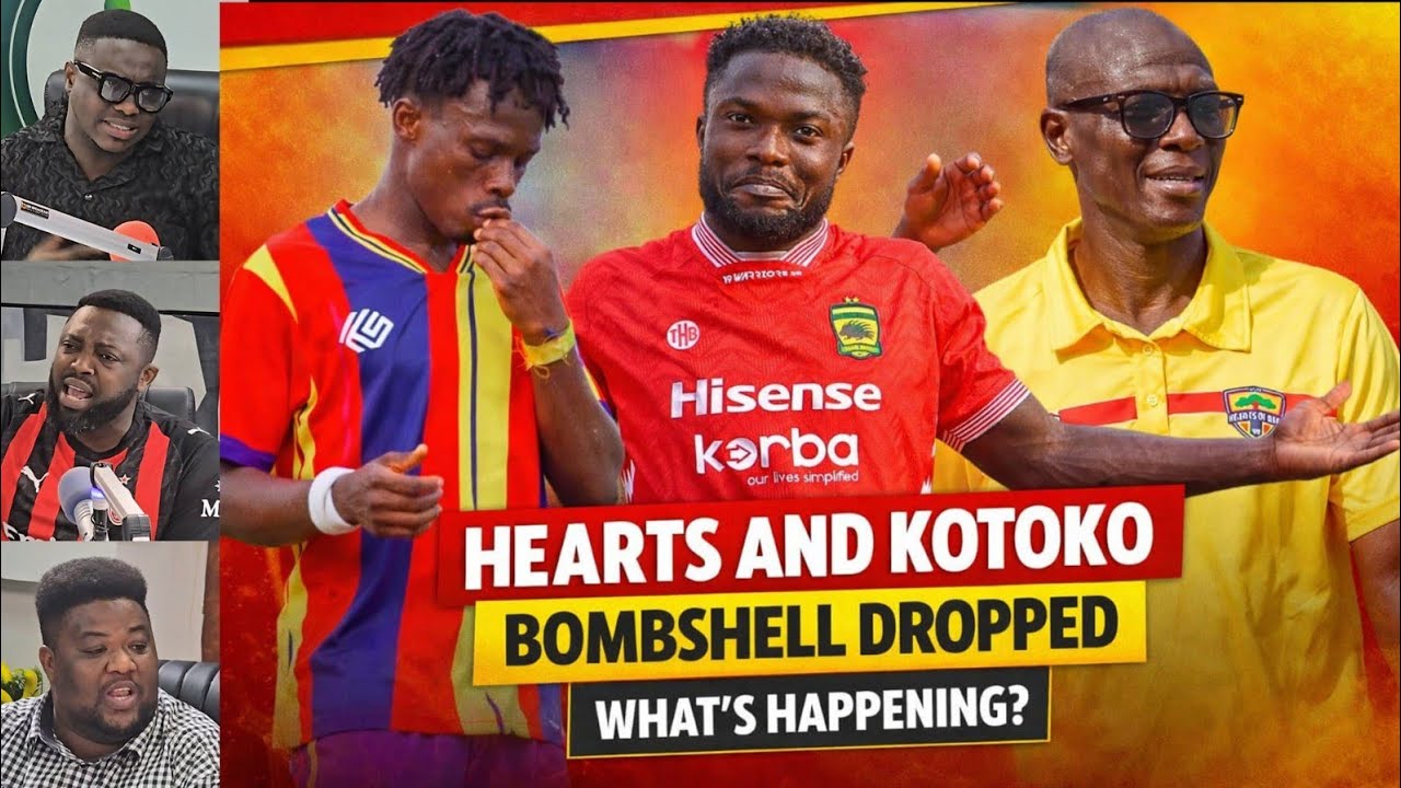 HEARTS AND KOTOKO BEEN DRAGGED OVER.. HAMZA ISSAH MUST WORK ON HIS..HEARTS & KOTOKO ARE NOT SERIOUS