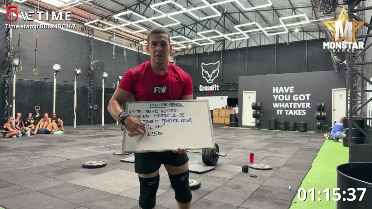 Wod 3 master 35-39  Masc “ 1 RM “ qualifier monstar games 2026