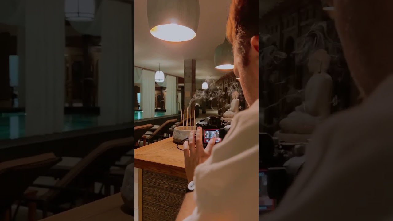 Vabali Spa Production #shorts #wellness #2023 #production #cameraman #film #kennedyproduction