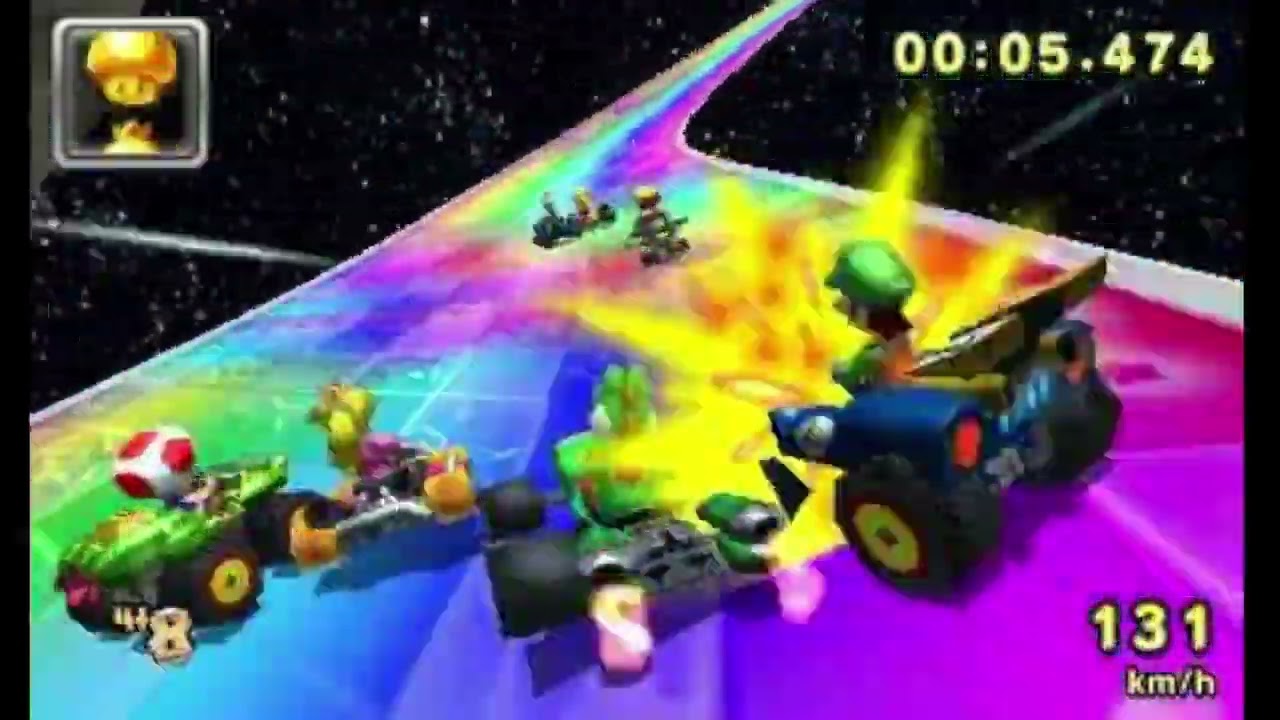 F-Zero X eXpansion Kit - Rainbow Road (GP Legend / Climax Remix) (Ft. Mario Kart 7 Gameplay)