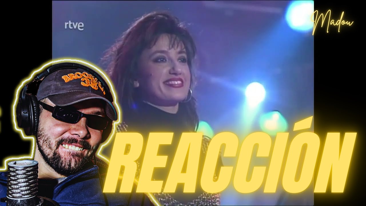 reacción a Luz Casal - No me importa nada (Actuación en Rockopop, tve, 1989)