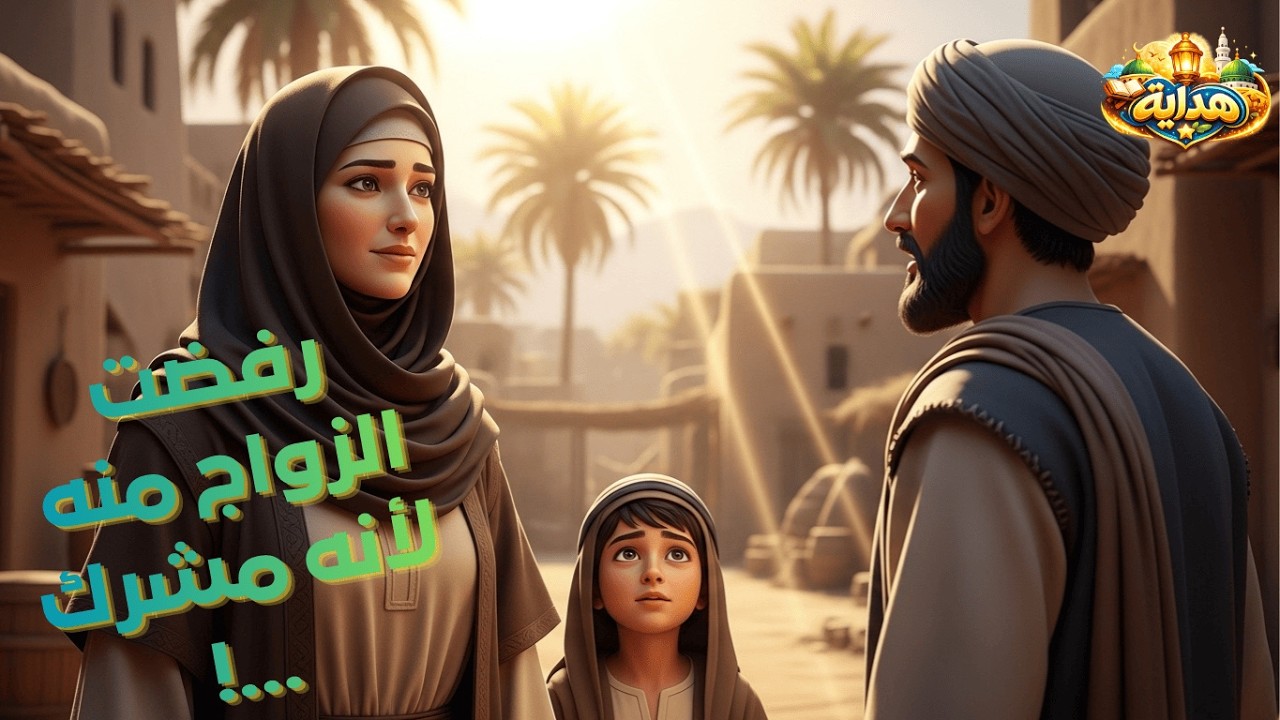 رفضت الزواج من مشرك…فأسلم لأجلها! قصة زواج غيّرت مصير رجل في زمن النبي ﷺ #العبرة #الهداية #قصص_مؤثرة