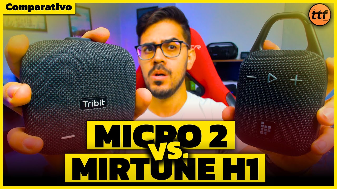 Escolha EXTREMAMENTE difícil! - Tronsmart Mirtune H1 vs Tribit Stormbox Micro 2 - Comparativo