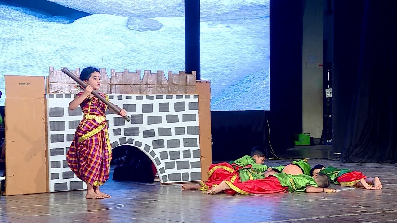Brave Onake Obavva Skit 🛡️✨ | Euro Juniors Annual Day 2026 | Eurokids Dattagalli