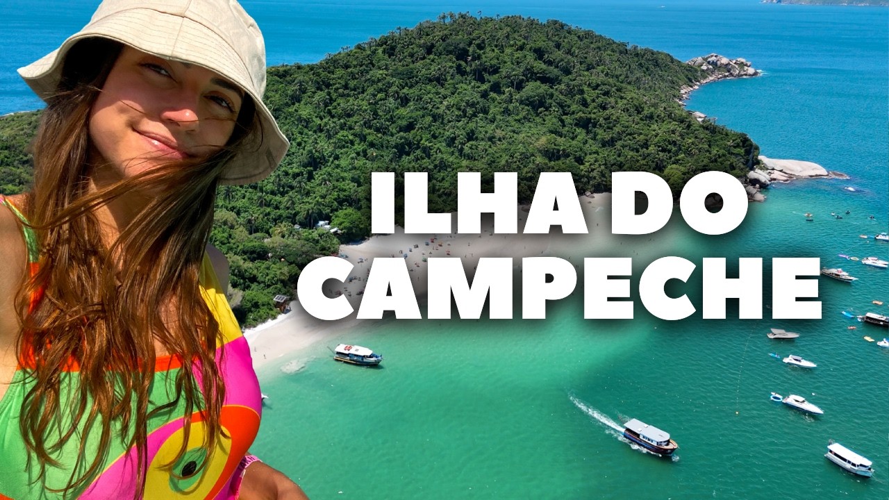 ILHA DO CAMPECHE em FLORIANÓPOLIS: como chegar, travessia, praias | vale a pena?