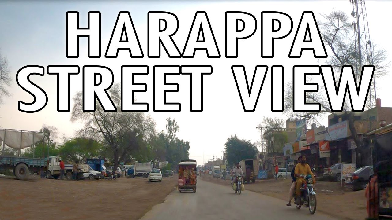 HARAPPA CITY STREET VIEW 2020 -Drive Through Harappa City Punjab Pakistan - 4K HD