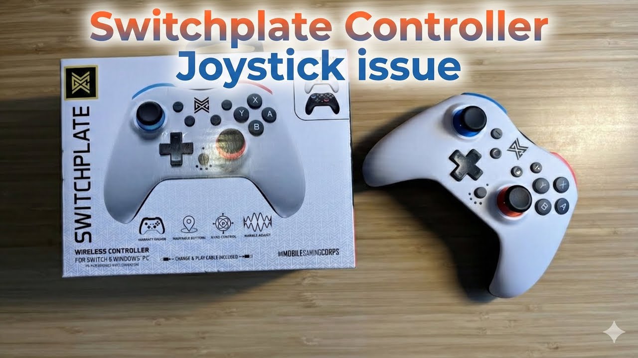 Switchplate Controller, Joystick sensitivity issue & quick review