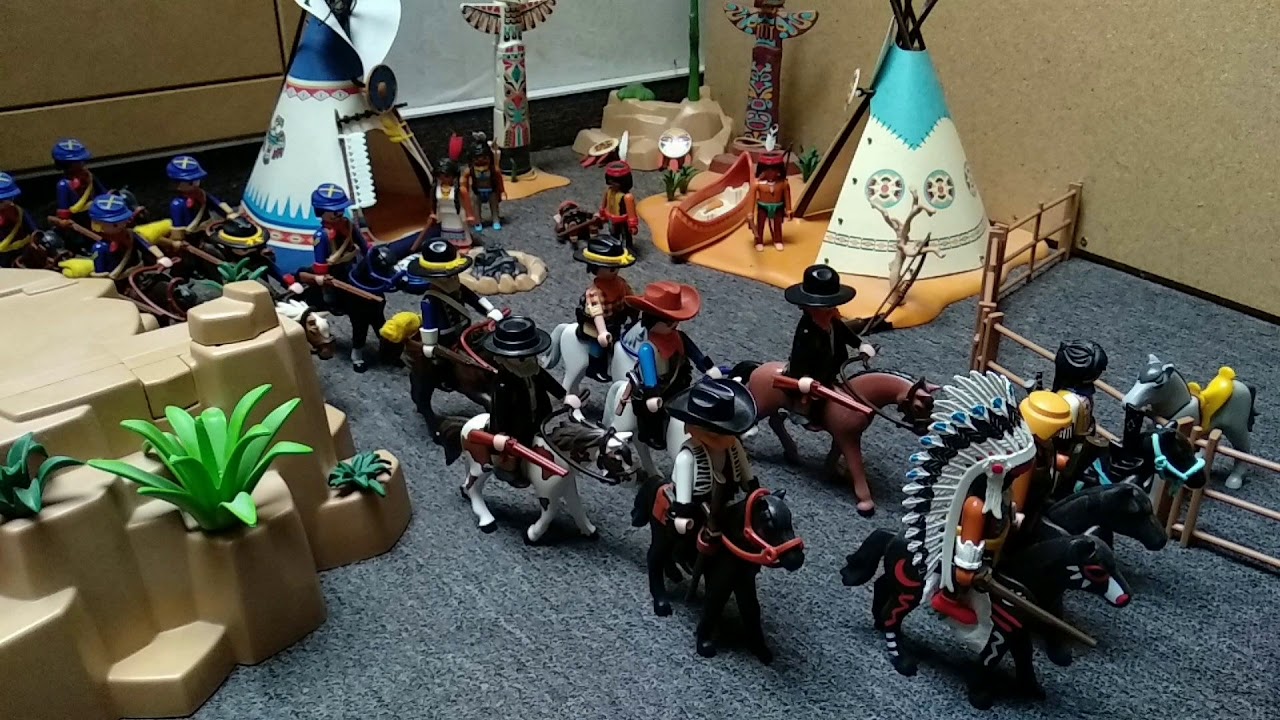 Winnetou Teil 4 Western-Playmobil Stop-Motion