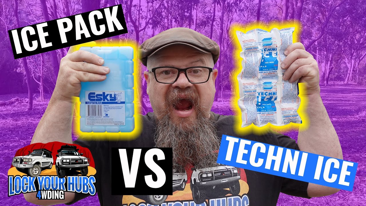 Ice Packs vs Ice vs Techni Ice, what should be in your Esky or Cooler?