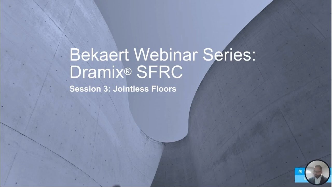Jointless Floors - Steel Fiber Reinforced Concrete in the US - webinar