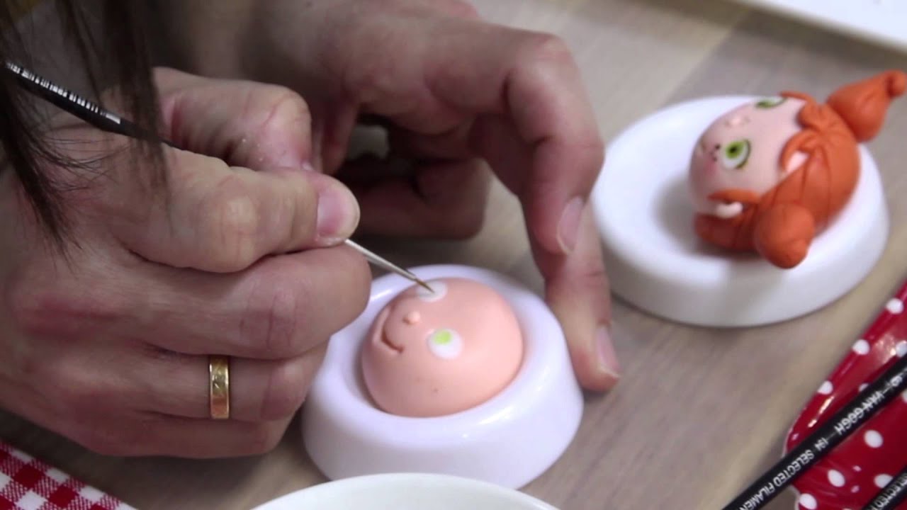 Pintar Ojos Perfectos Sobre Fondant. Adelando de los Cursos Online Megasilvita