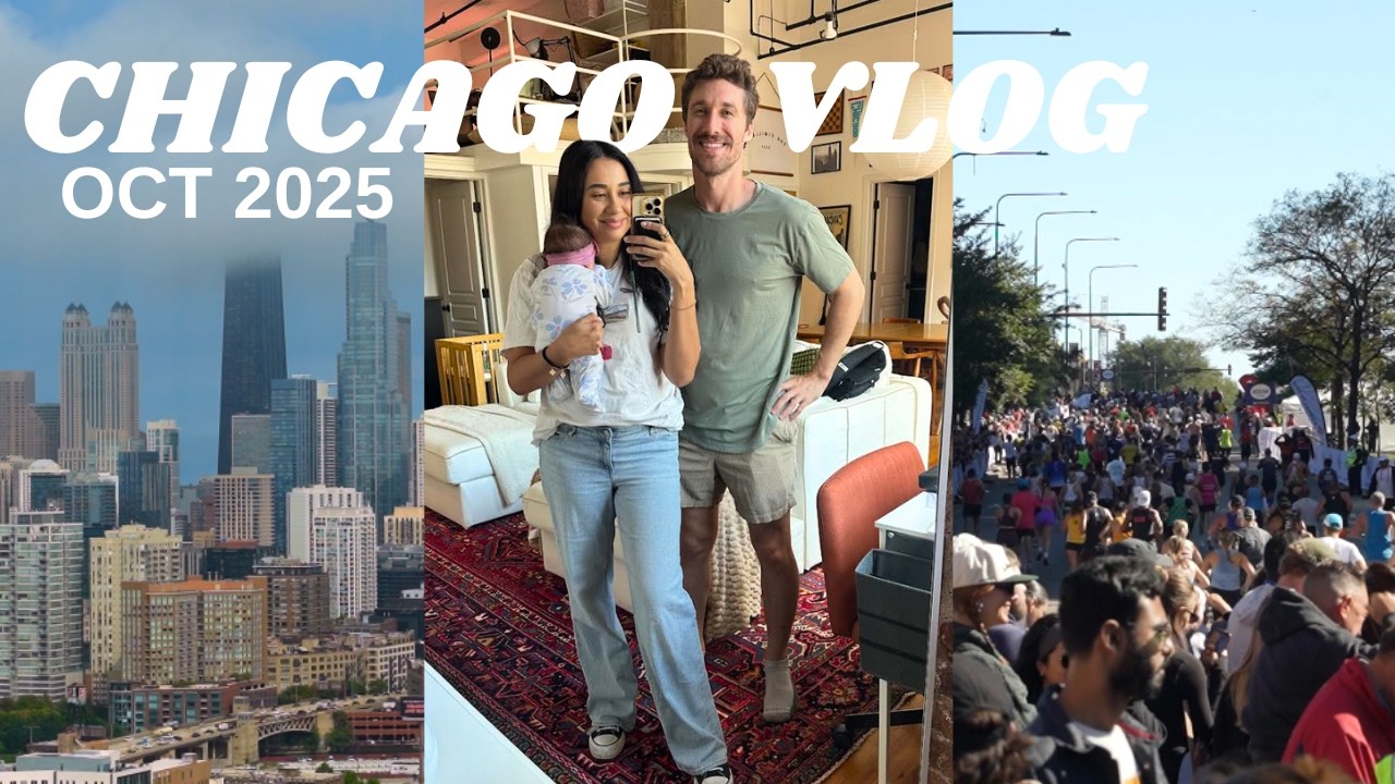 CHICAGO VLOG: жизнь в центре города как молодая мама | Октябрь 2025 г.