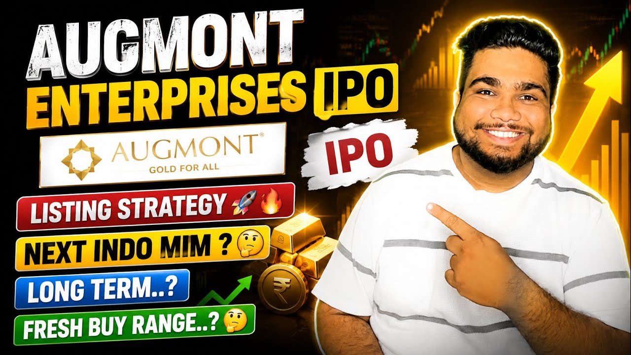 LISTING DAY STRATEGY | Fresh Buy Range? | GMP | Augmont enterprises ipo