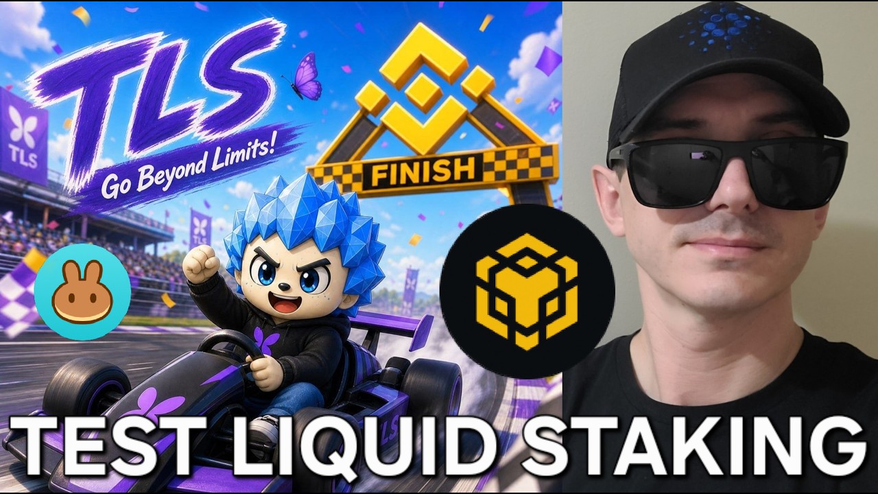 $TLS - TEST LIQUID STAKING TOKEN CRYPTO COIN HOW TO BUY TLS BNB BSC MEMECOIN BINANCE BLOCKCHAIN FLAP