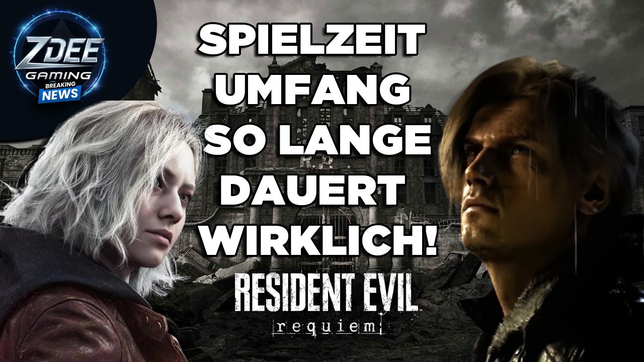 Resident Evil Requiem: Spielzeit & Umfang 2026 - So lange dauert RE9 wirklich!