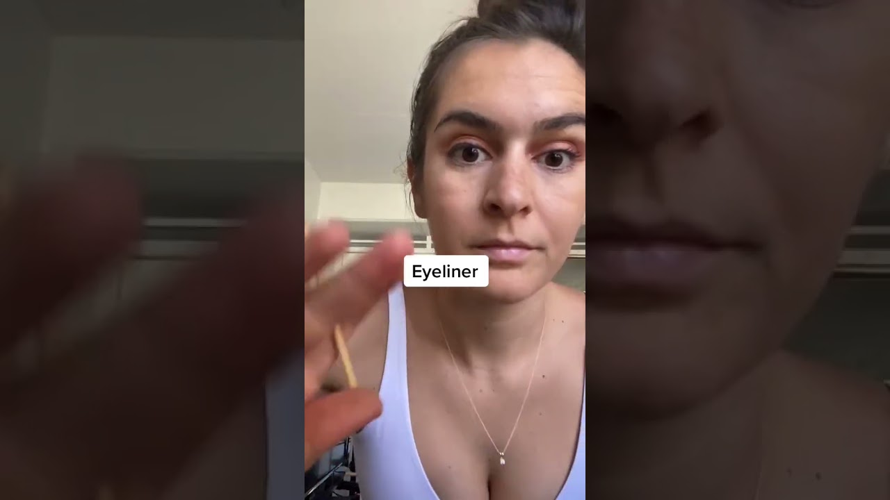 Get ready with me using low waste makeup! #refill #restocking #zerowastelife #refillwithme