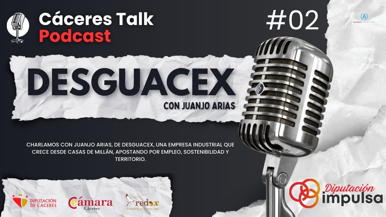 🎙️ Cáceres Talk | Desguacex: emprendimiento industrial desde Casas de Millán