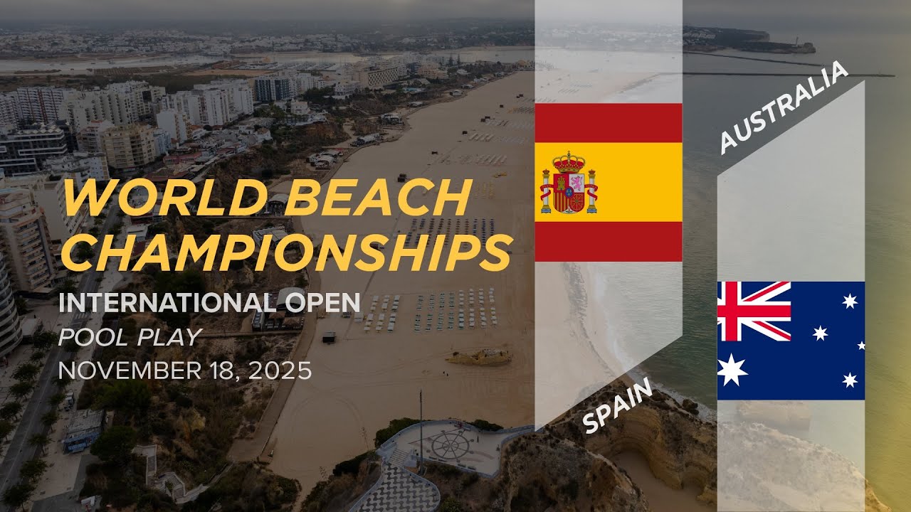 Spain vs. Australia | Open Pool Play | 2025 World Beach Ultimate Championships