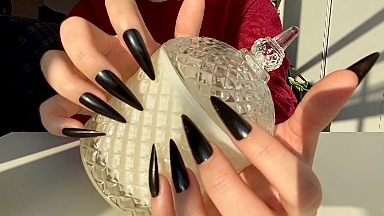 Lo-fi ASMR Textured Glass Tapping + Scratching / Fast + Aggressive / Anticipatory / No Talking 15min