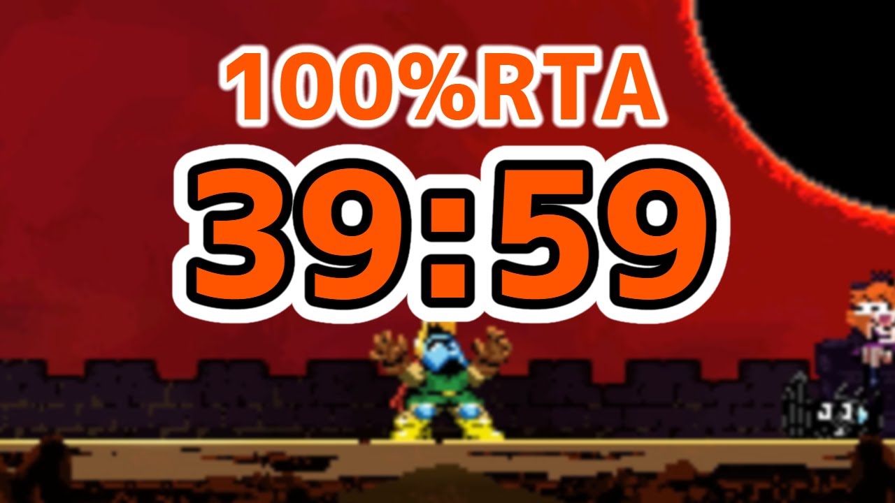 【旧世界記録】Jump King 100% - 全アイテム回収- RTA 39:59