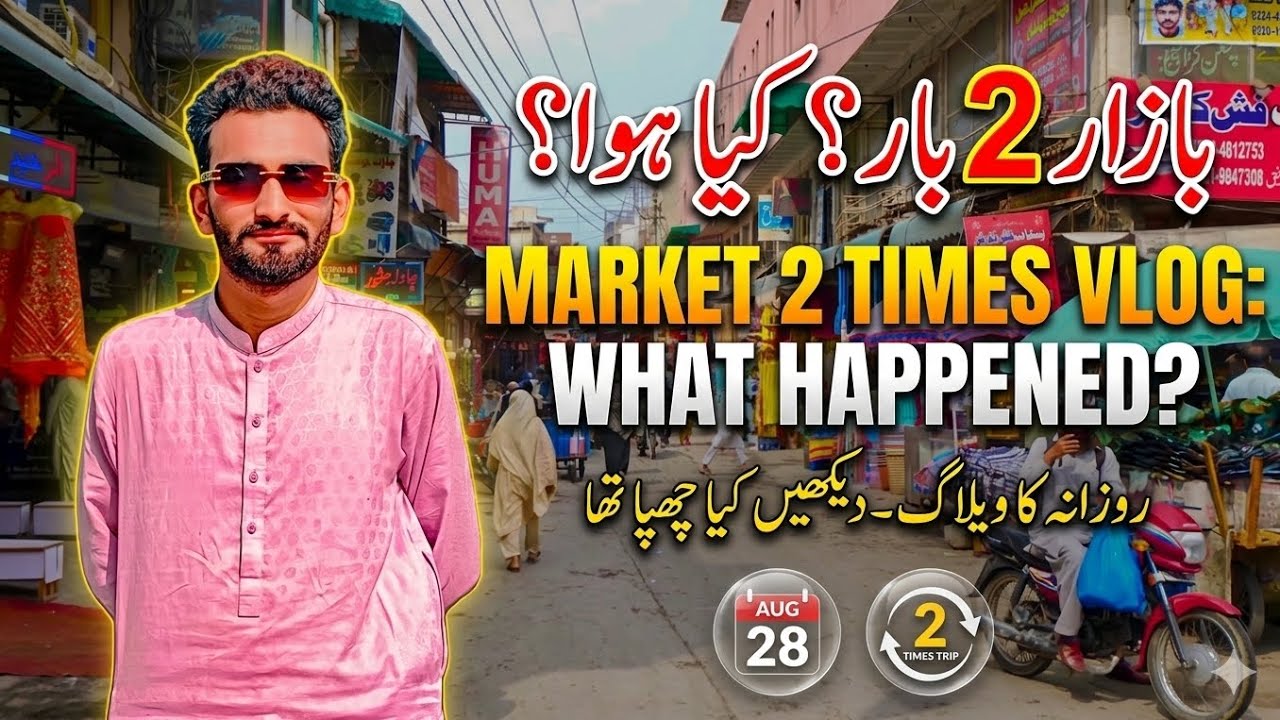 Episode 63 AJ 2 baar bzar kiu Jana pra| Jaranwala city vlog