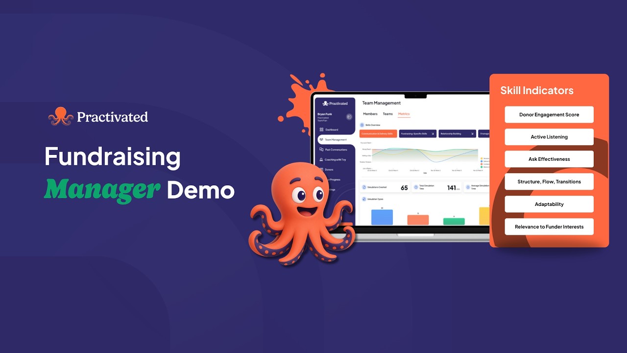 Practivated | Fundraising Manager Demo