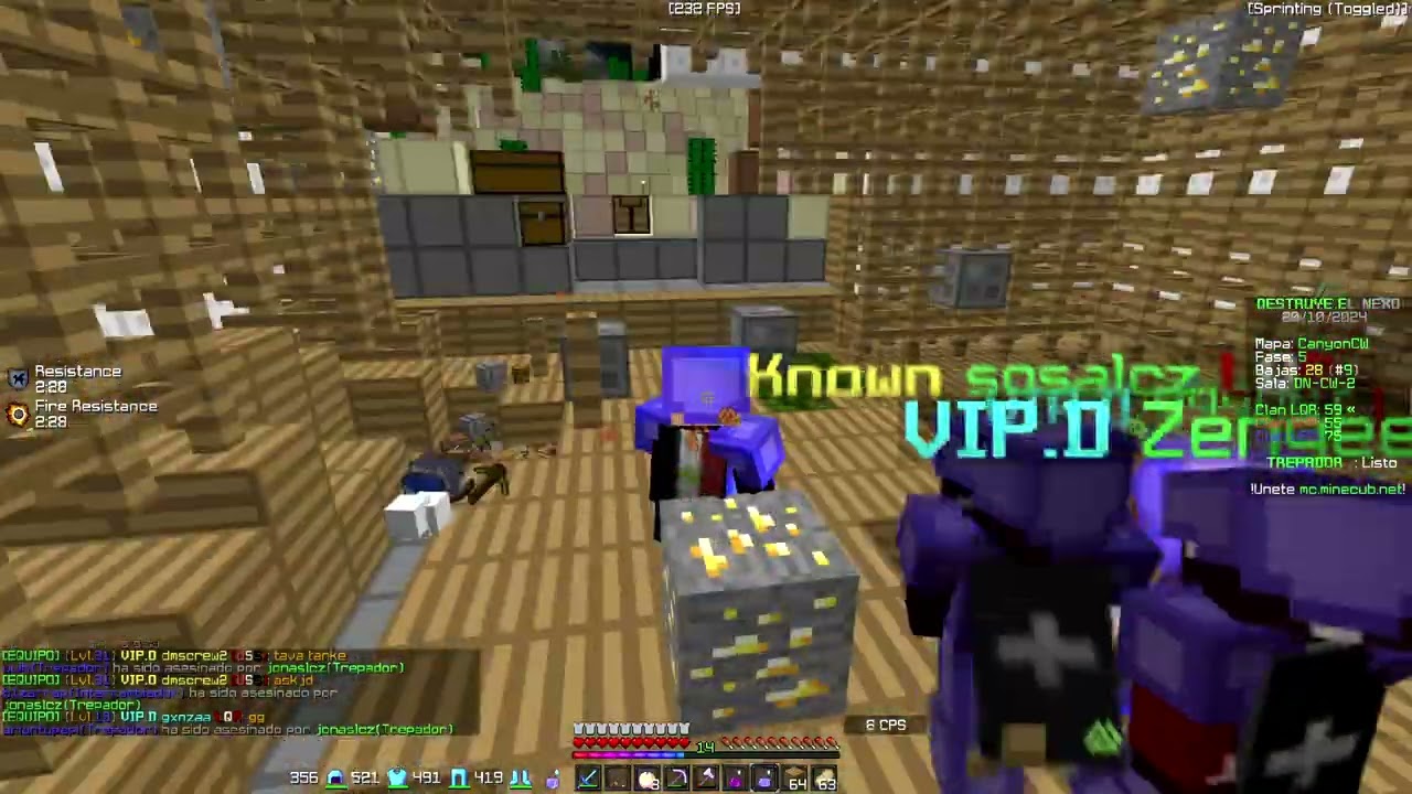 MI PEOR CLANWAR QUE HE JUGADO 😿 | render test | LQR - USS - SHM | CLANWAR MINECUB