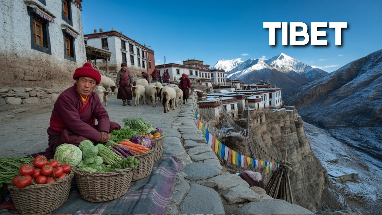 ТИБЕТ: старейшая деревня в мире | 1000 лет, застывшие во времени
