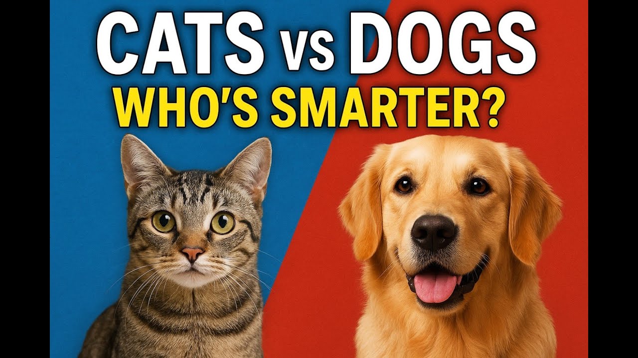 Cat vs Dog Smarts - Intelligence, Problem Solving, and Instincts 🐱🐶