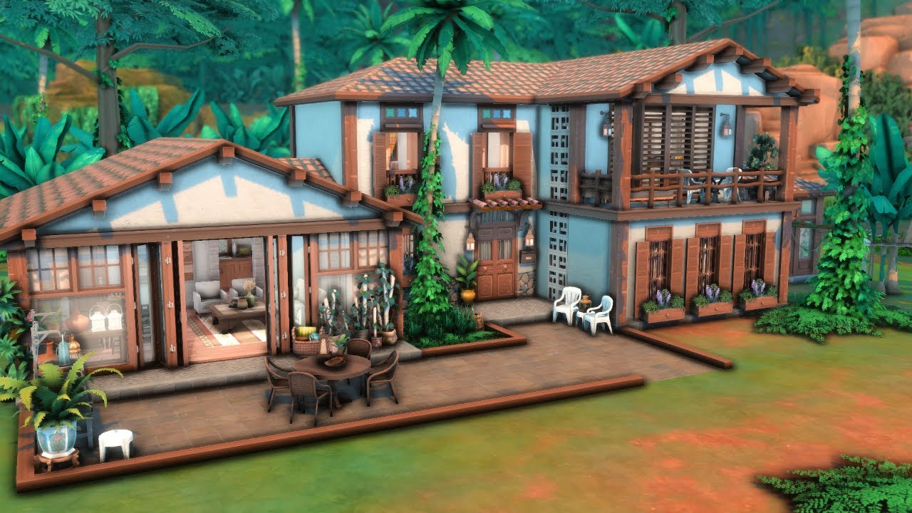 🏝️ Selvadorada Rental || Sims 4 Speedbuild || No CC