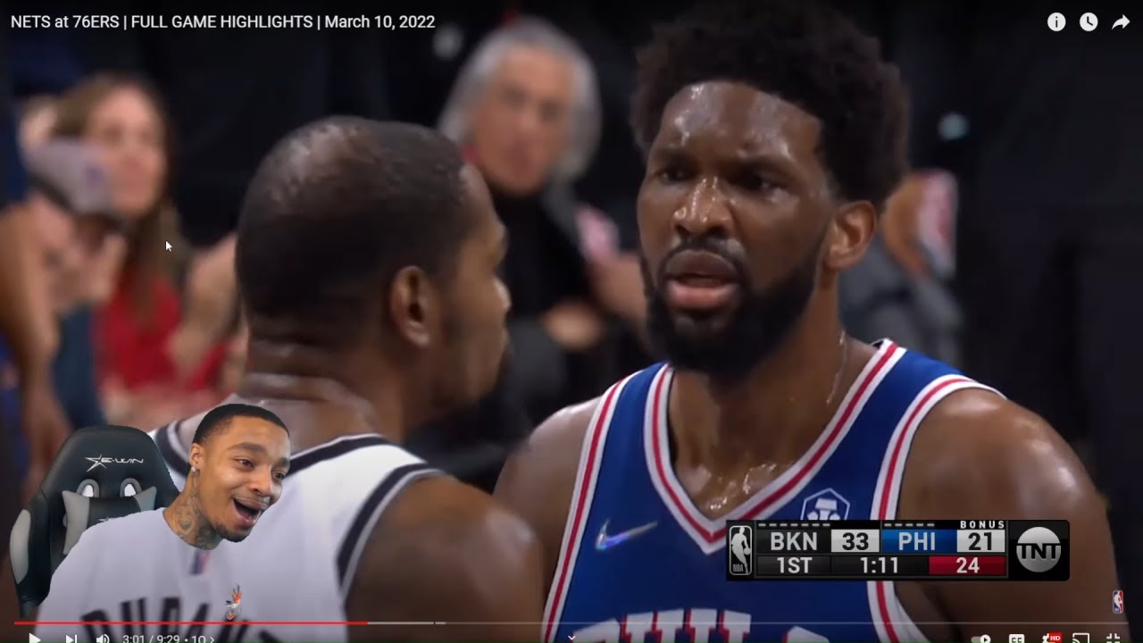 FlightReacts NETS at 76ERS | FULL GAME HIGHLIGHTS | March 10, 2022!