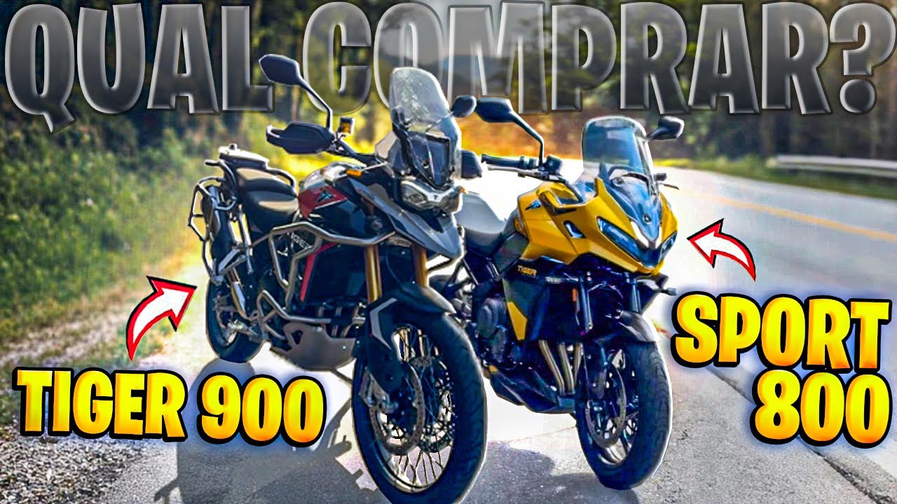 TIGER 900 RALLY PRO 2026 VS TIGER SPORT 800 QUAL COMPRAR ? 😍💰