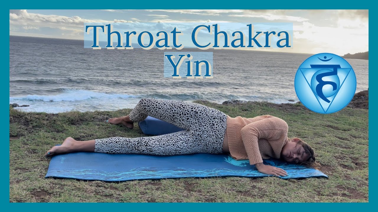 Throat Chakra Balancing Yin Yoga w/ Affirmations 💙