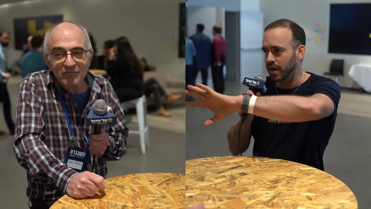 מתן יפה פותח שולחן והולך לדבר בקונגרס הליברלי | #תסבירו_לי על שתי מדינות לשני עמים