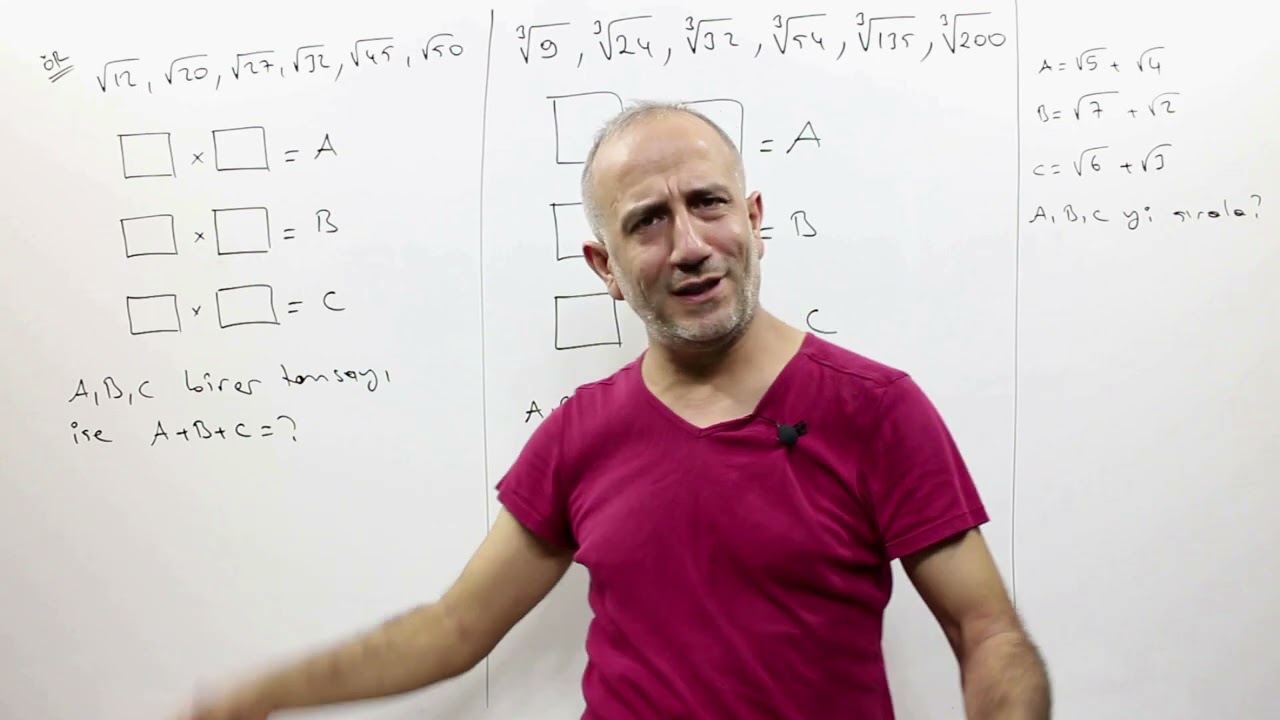 7 ADIMDA TYT KAMPI-13 | KÖKLÜ SAYILAR | 3. ADIM 5. VİDEO