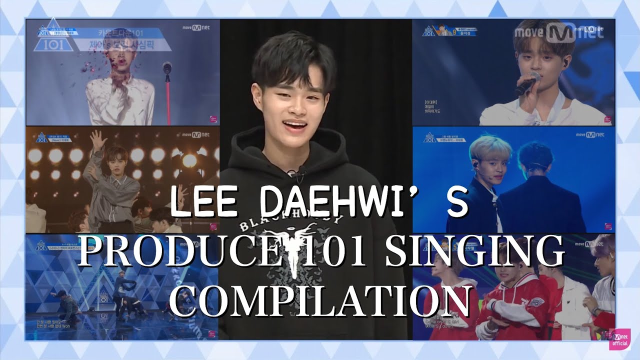 Lee Daehwi&rsquo;s Singing Throughout Produce 101