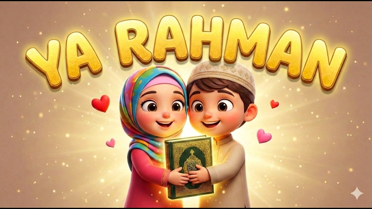 Ya Rahman, Ya Raheem! ❤️ Islamic Kids Dua & Nasheed | Quran, Guide My Heart | Muslim Children's Song