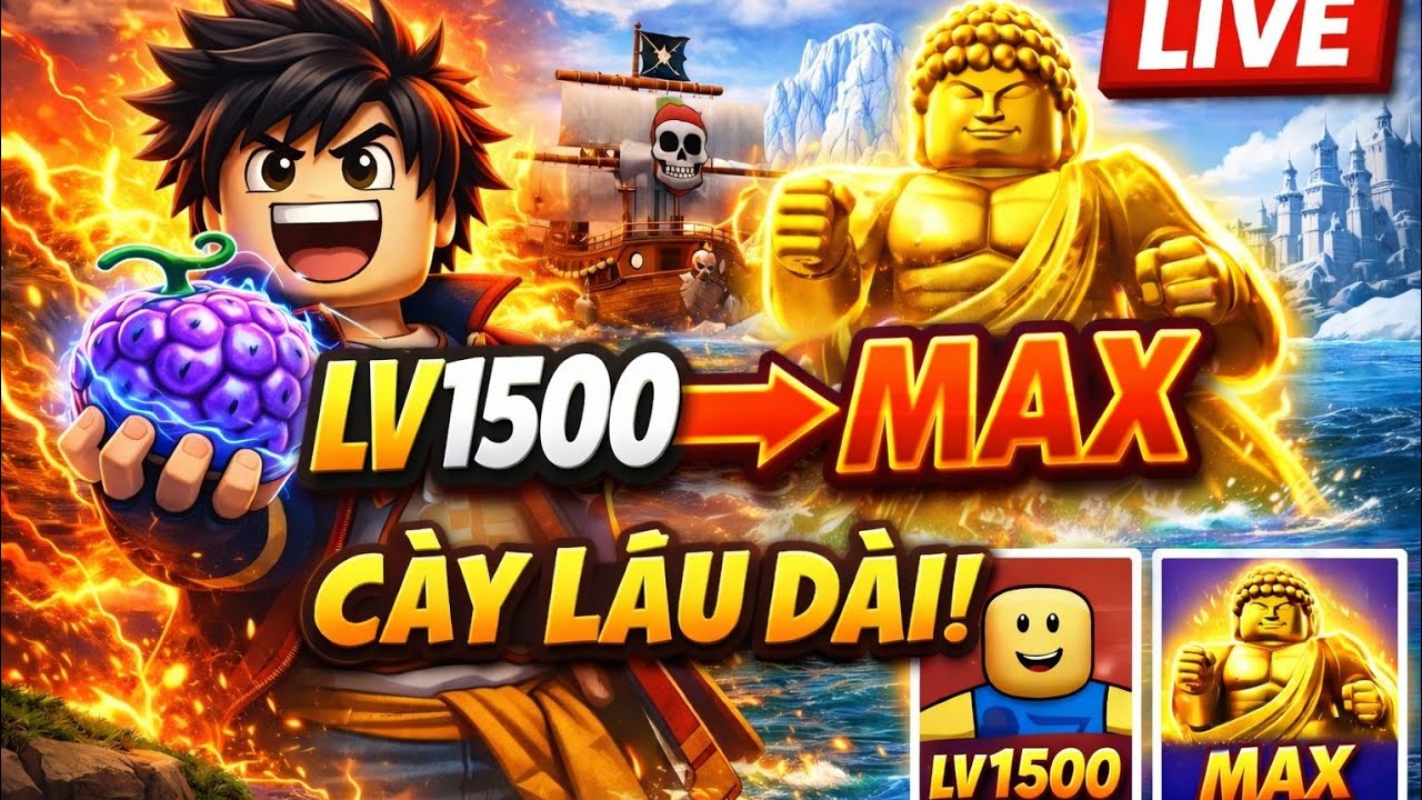 🛑 ROBLOX LIVE BLOX FRUITS LV 2488 ➡️😱