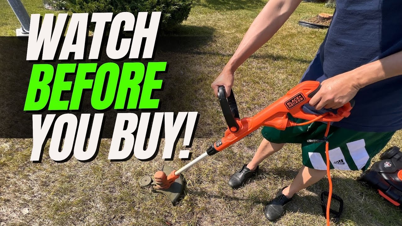 Посмотрите, прежде чем купить! - Электрический триммер BLACK+DECKER