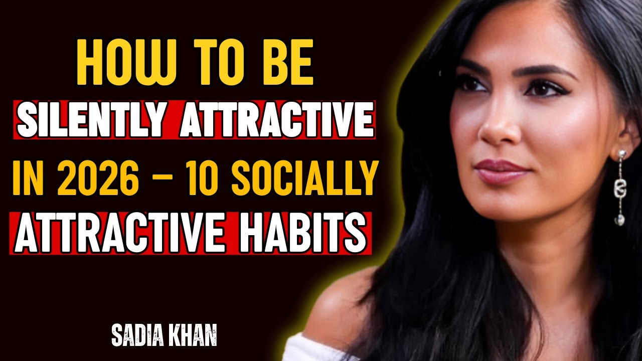 How To Be SILENTLY Attractive in 2026 – 10 Socially Attractive Habits | Sadia Khan
