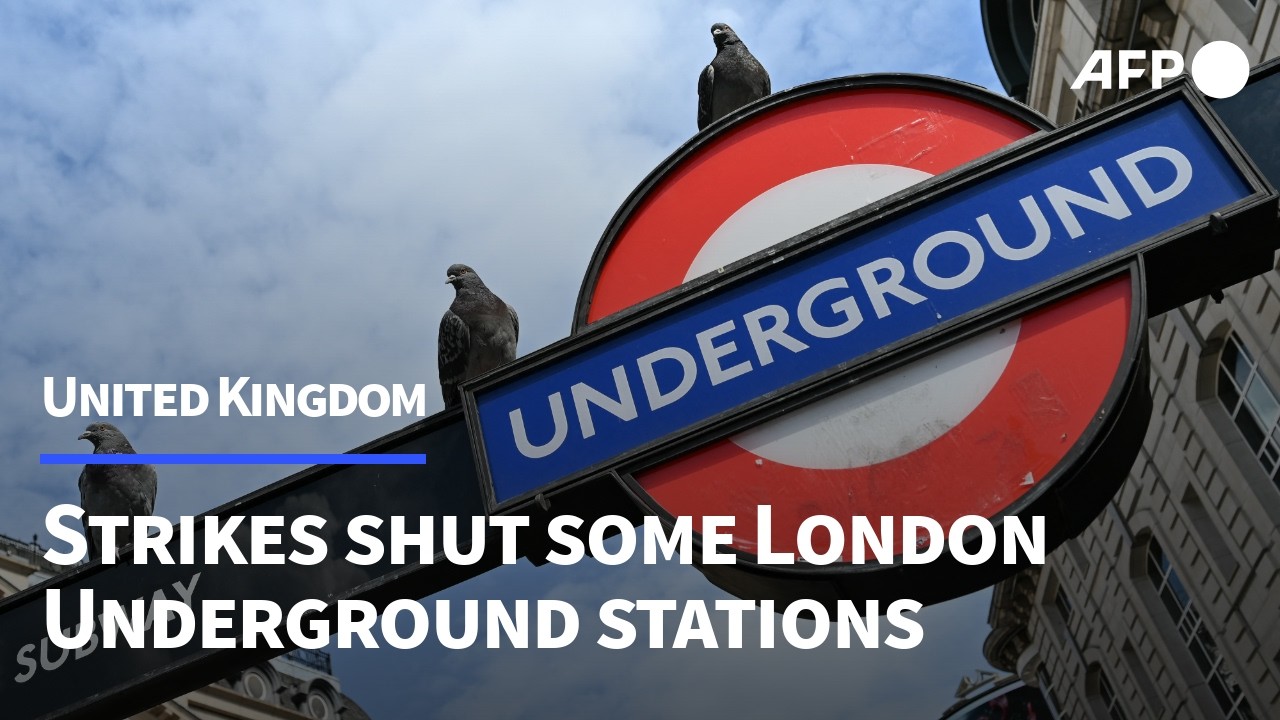 London Underground strike shuts some stations over dispute with drivers | AFP