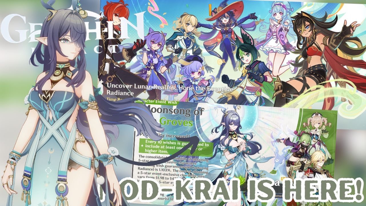 NOD-KRAI IS OFFICALLY HERE IN GAME!!! 😍😍 | Genshin Impact